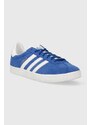 adidas Originals sneakersy skórzane Gazelle Royal kolor niebieski IG0456