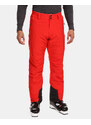 Męskie spodnie narciarskie Kilpi GABONE-M czerwone