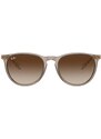 Ray-Ban okulary przeciwsłoneczne ERIKA damskie kolor brązowy 0RB4171