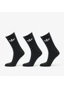 Męskie skarpety adidas Originals Trefoil Cushion Crew Socks 3-Pack Black