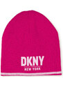 DKNY Czapka w kolorze różowym