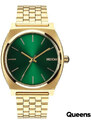 Męskie zegarki Nixon Time Teller Gold/ Green