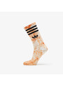 adidas Originals Męskie skarpety adidas Tie Dye Socks 2-Pack White/ Orange/ Bright Red