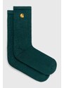Carhartt WIP skarpetki Chase Socks męskie kolor zielony I029421.1YWXX