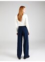 Soft Rebels Spodnie w kant 'Vilja' granatowy