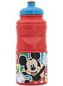 MICKEY Bidon "Mickey Mouse" w kolorze czerwonym - 380 ml