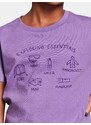 Didriksons Koszulka "Mynta" w kolorze fioletowym