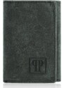 Etui na klucze skórzane czarne uniwersalne vintage paolo peruzzi t-49-bl