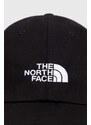 The North Face czapka z daszkiem Norm Hat kolor czarny z aplikacją NF0A7WHOJK31