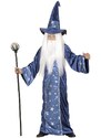 Carnival Party 2-częściowy kostium "Zauberer" w kolorze niebieskim