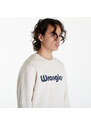 Męska bluza z kapturem Wrangler Logo Crew Sweat Vintage White
