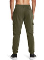 Męskie spodnie dresowe Under Armour Essential Flc Cargo Pant Marine Od Green