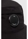 C.P. Company kapelusz Chrome-R Bucket kolor czarny 16CMAC367A005904A