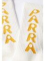 by Parra skarpetki Hole Logo Crew Socks męskie kolor biały 51175