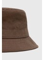Barbour kapelusz bawełniany Cascade Bucket Hat kolor zielony bawełniany MHA0615