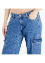 Spodnie cargo dla kobiet Calvin Klein Jeans Extreme Low Rise Baggy Jeans Denim Medium