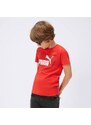 Puma T-Shirt Graphics No.1 Logo B Dziecięce Ubrania Koszulki 676823 11 Czerwony