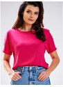 Koszula damska awama model 181098 Pink
