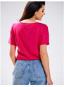 Koszula damska awama model 181098 Pink