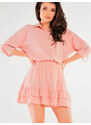 Koszula damska awama model 166781 Pink