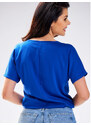 Koszula damska awama model 181099 Blue