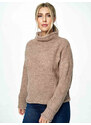 Damski sweter Figl model 172236 Brown