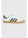 adidas Originals sneakersy skórzane Samba OG kolor biały IF3814