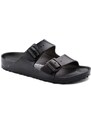 Birkenstock klapki Arizona Eva damskie kolor czarny 129423