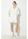 adidas Originals koszula Resort Shirt damska kolor beżowy relaxed z kołnierzykiem klasycznym JH0614