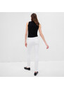 Spodnie damskie GAP Denim Pants Vintage Slim - High Rise Optic White