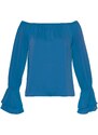 LASCANA Bluzka niebieski