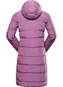 Damski płaszcz termoaktywny ALPINE PRO EDORA różowy