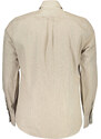 BEŻOWA KOSZULA Z DŁUGIM RĘKAWEM HARMONT & BLAINE MĘSKA