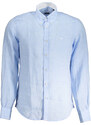 HARMONT & BLAINE JASNONIEBIESKA MĘSKA KOSZULA Z DŁUGIM RĘKAWEM