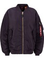 ALPHA INDUSTRIES Kurtka przejściowa 'MA-1 Core' złoty / ciemnofioletowy / czerwony / biały