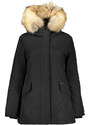 Woolrich CZARNA WEŁNIANA KURTKA DAMSKA