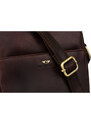 Męska torba crossbody ze skóry naturalnej z kieszeniami- Peterson