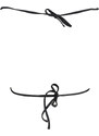 KARL LAGERFELD BEACHWEAR KARL LAGERFELD KOSTIUMY KĄPIELOWE CZĘŚCI POWYŻEJ KOBIETA CZARNY