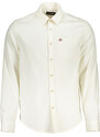 BIAŁA KOSZULA MĘSKA Z DŁUGIM RĘKAWEM NAPAPIJRI