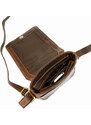 Saszetka męska z naturalnej skóry Peterson PTN TB-7032-COM