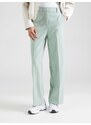 YAS Spodnie w kant 'YASLIKKA' pastelowy zielony