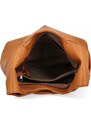 Uniwersalne Torebki Damskie Shopper Bag firmy Hernan HB0141 Jasno Ruda
