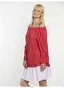 VIVID Bluzka czerwony