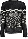 CZARNY SWETER DESIGUAL DAMSKI