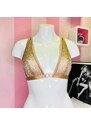 Victoria's Secret Braletka w kształcie trójkąta kolczastego bez podszewki