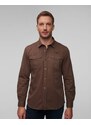 Brązowa Koszula Męska Aeronautica Militare