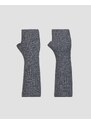 Szare Rękawiczki Z Kaszmiru Damskie Kujten Knokke