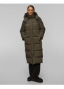 Ciemnozielona Kurtka Puchowa Damska Woolrich Aurora Long Parka