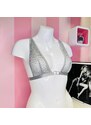 Victoria's Secret Braletka w kształcie trójkąta kolczastego bez podszewki