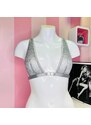 Victoria's Secret Braletka w kształcie trójkąta kolczastego bez podszewki